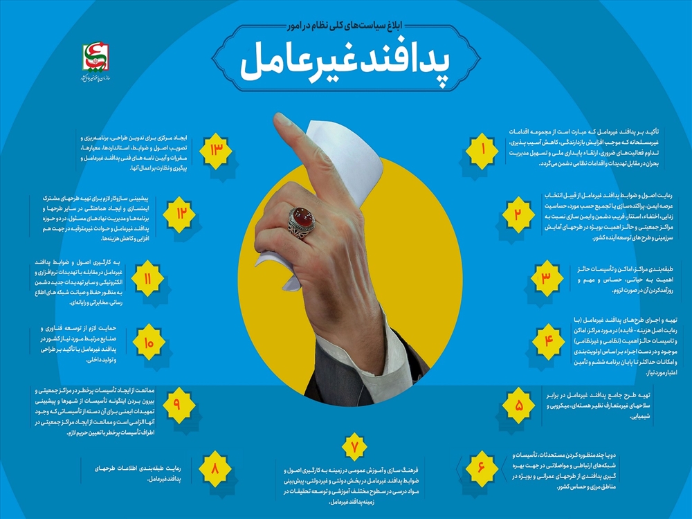 پدافند غیر عامل در یک نگاه